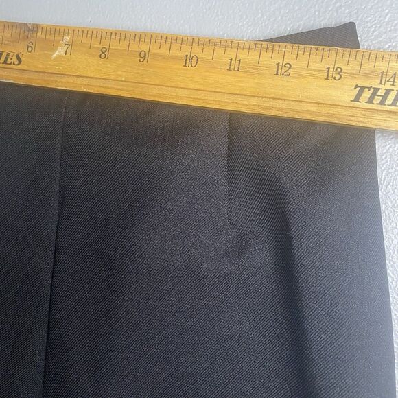 Vtg K STUDIO Pants Blouse Set Sleeveless Top Elastic Waist Women 10 Black Purple - Picture 6 of 11